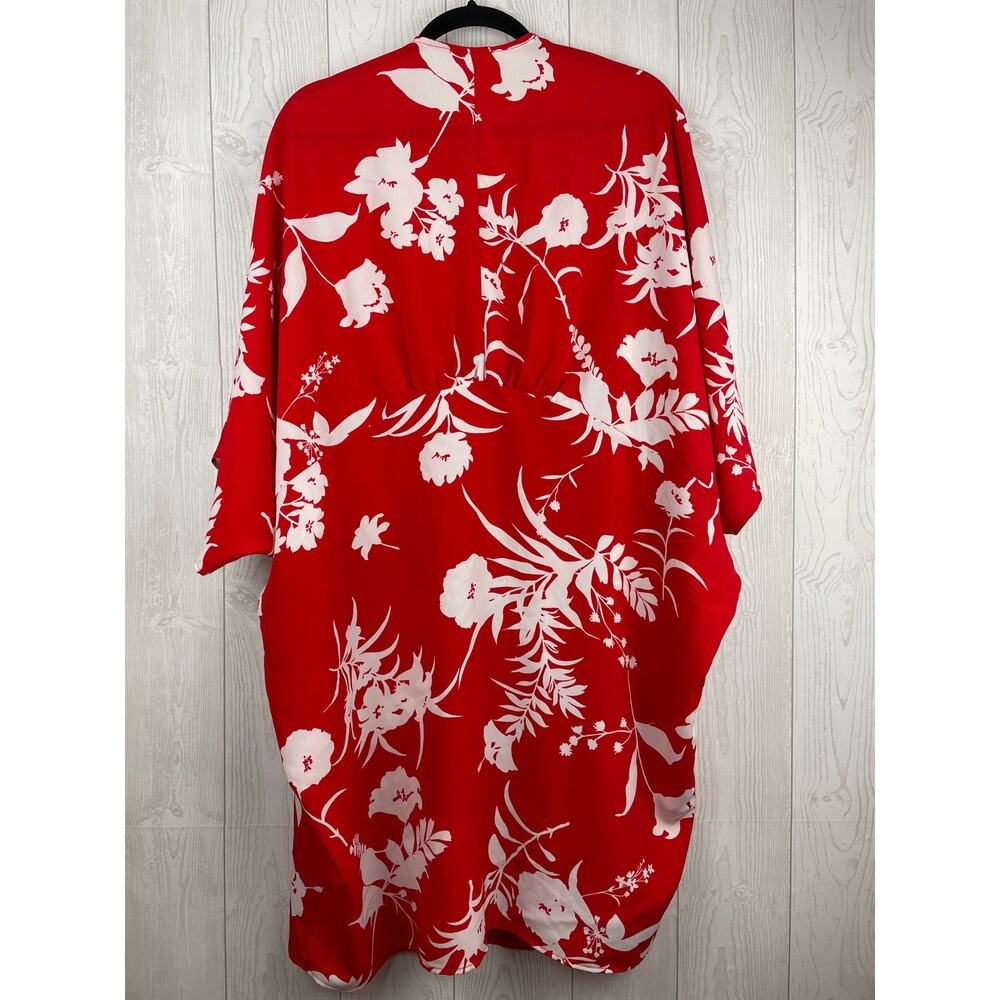 143 Story by Line Up Floral Poppy Kimono/Duster OS